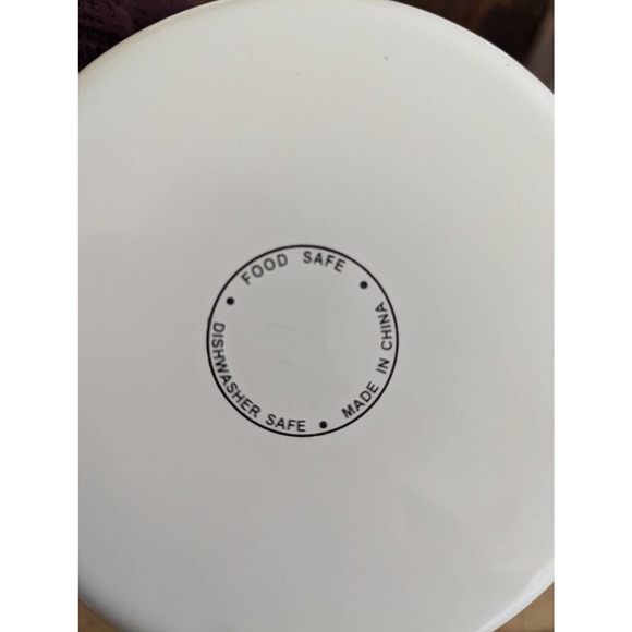 Set of 3 Farmhouse Enameled Metal Storage Containers / Coffee - Tea - Sugar - Picture 8 of 9